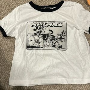 Disney Minnie Mouse Black and White Design New